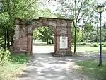 Eingang Burgpark