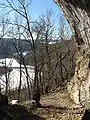 Blick aus der Haupthöhle