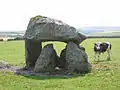Megalithanlage, bei Abercastle, Wales, Jungsteinzeit