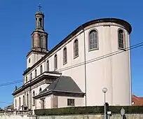 Kirche St. Peter und Paul, Südostseite