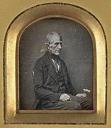 Daguerreotypie von Buxton im Alter von 65 Jahren