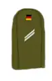 Ärmelabzeichen Obergefreiter für Feldanzug, jagdmeliert 1966–1974