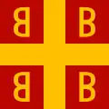 Flagge des Byzantinischen Reiches im 13.–14. Jahrhundert