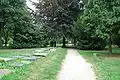 Bleekerstraße, der Cäcilie-Bleeker-Park von 1824