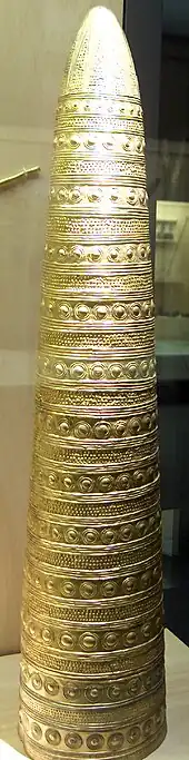 Goldblechkegel von Avanton