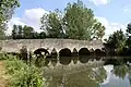 Brücke über die Ouche