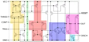 Schaltung der CMOS-Version