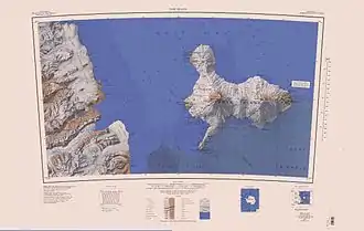 Lacroix Gl im westlichen Bereich des topographischen Kartenblatts