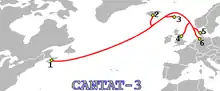 Verlauf CANTAT-3