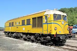 CC 65512 der Gleisbaufirma Travaux du Sud-Ouest (TSO), 2010