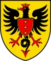 Adler mit Drachenschwanz im Wappen von Brig-Glis