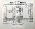 Strafjustizgebäude am Justizforum (1879-82, Erw.1895–1903), EG-Grundriss