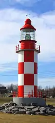 Der 1856 erbaute Leuchtturm steht heute in Ottawa.