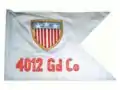 Flagge der 4012th Guard Company