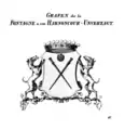 Wappen der Grafen von de la Fontagne und von Harnoncourt-Unverzagt