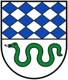 Von Silber und Blau (vier Spalten) quergeweckt (Oftersheim)