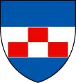 Wappen unter dem Namen Tegel (Ziegel), nachdem er in den Adel erhoben worden war
