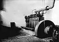 Dieselmotor in der Kokosöl-Fabrik auf Java (1929)