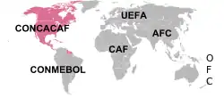 Der Kontinentalverband CONCACAF