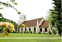 Anglikanische (heute Church of South India) Drei­faltig­keits­kathedrale, 1830–1841, in Kottayam im Staat Kerala