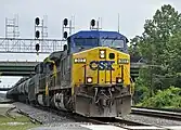 CSXT 307 in St. Denis(September 2009)