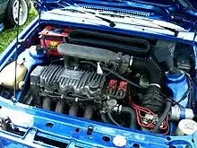 Motor in einem Escort RS1600i