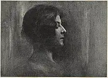 Robert Demachy: Severity. Veröffentlicht in Camera Work 5, 1904
