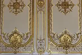 Boiserie im Cabinet de pendule, Versailles