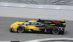 Cadillac V-Series.R mit der Startnummer 01 beim 24-Stunden-Rennen von Daytona 2023