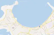 Lokalisierung des Caesariums in der heutigen Stadt Alexandria