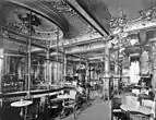 Cafe Bauer, Gastraum im ersten Stock