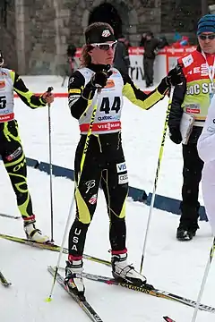 Caitlin Gregg beimSkilanglauf-Weltcup 2012/13 in Québec