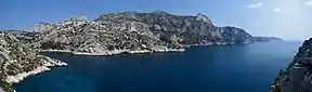 Die Calanque von Morgiou