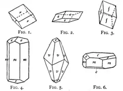 Rhomboedrische Kristalle