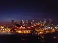 Der Scotiabank Saddledome bei Nacht (2012)