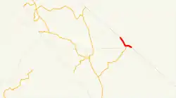 Karte der California State Route 266