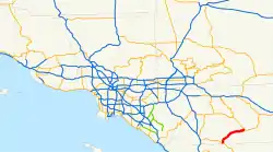 Karte der California State Route 371