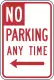 Nicht parken – zu jeder Zeit (Kalifornien)
