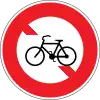 Keine Einfahrt für Fahrräder