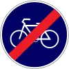 Ende des Radweges