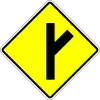 Straßenkreuzung rechts