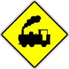 Unbeschrankter Bahnübergang