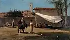Une place [aux environs de] à Caracas