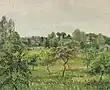 Juin, temps pluvieux, Éragny