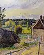 La Maison Delafolie à Éragny, soleil couchant