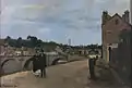 Le Chemin de l’Écluse et le pont de Pontoise