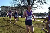 Stefano La Rosa (hier an zweiter Stelle in einem Crosslauf) – Rang zwölf