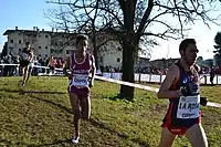 Stefano La Rosa (hier in führender Position eines Crosslaufs) belegte Platz zehn