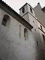 Glockenturm der Kirche des Heiligen Blutes