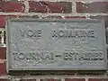 Gedenktafel der Römerstraße